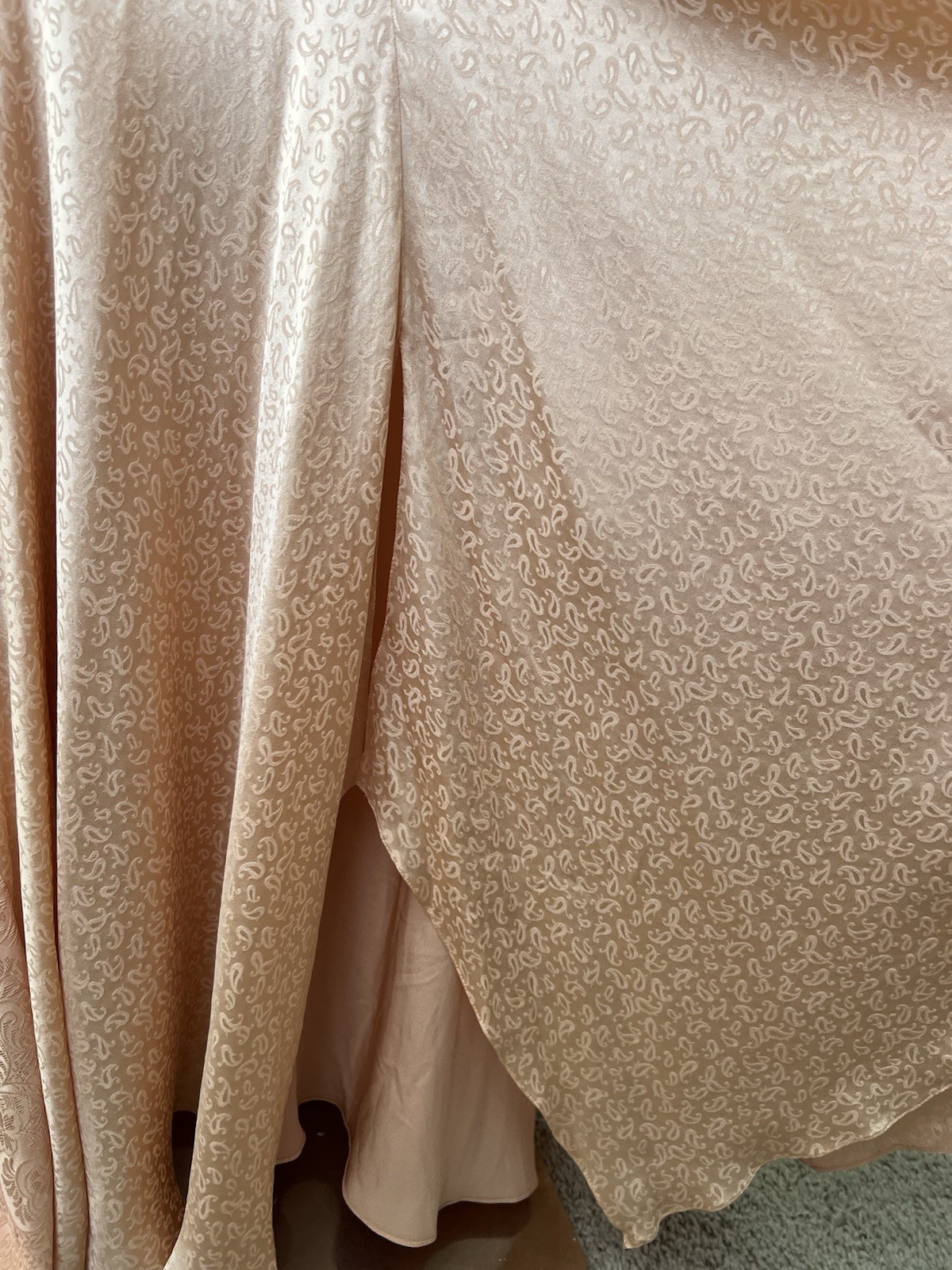 CHLOÉ 100% SILK JacquaRD Maxi dress – MADE IN FRANCE- 42