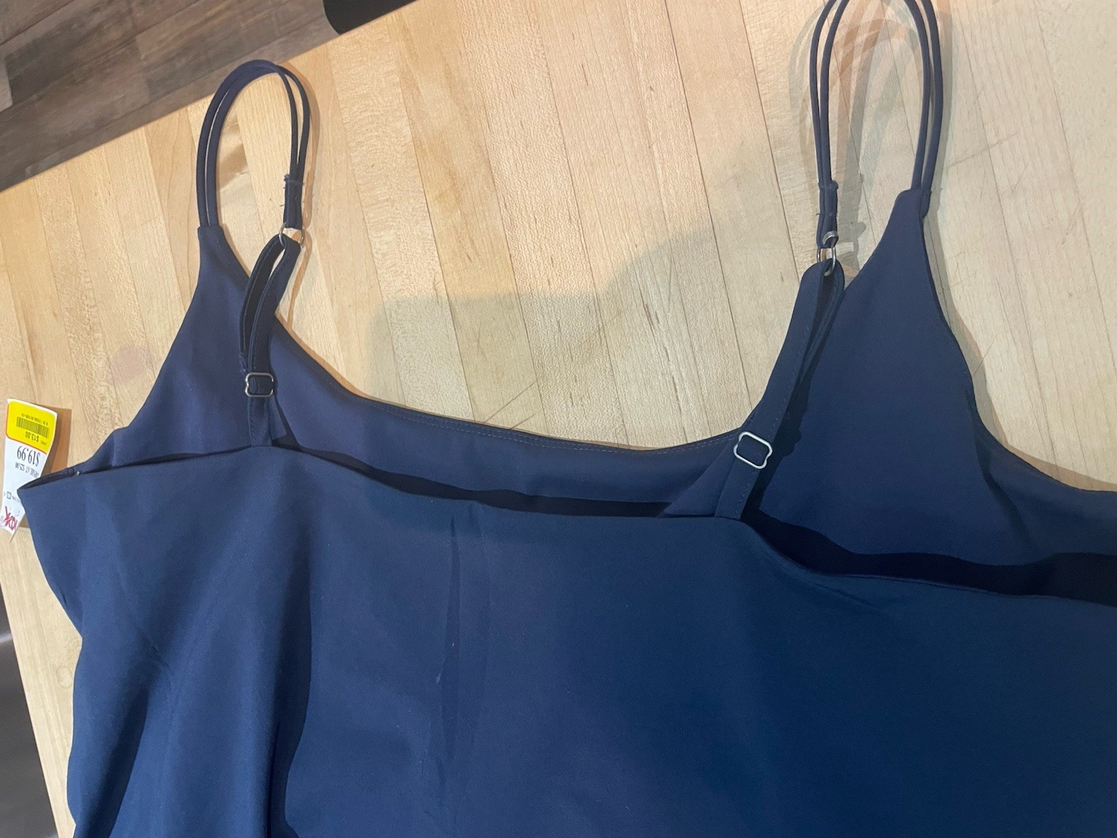 American Eagle Navy Blue Cami Mini Skort Dress adjustable straps Pockets Y2K XL