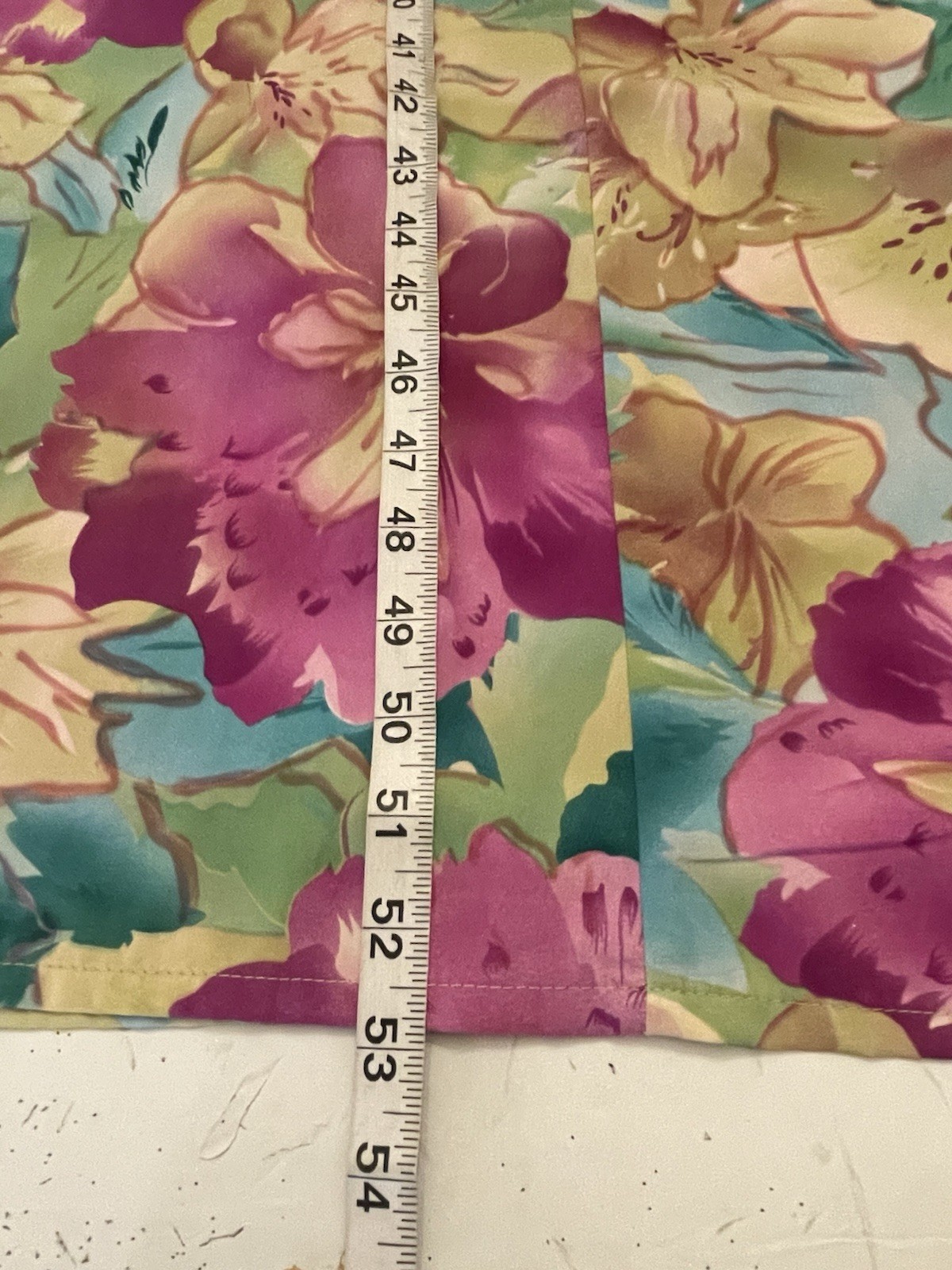 Premier International Watercolor Floral Maxi Dress Size M Hawaiian Tropical