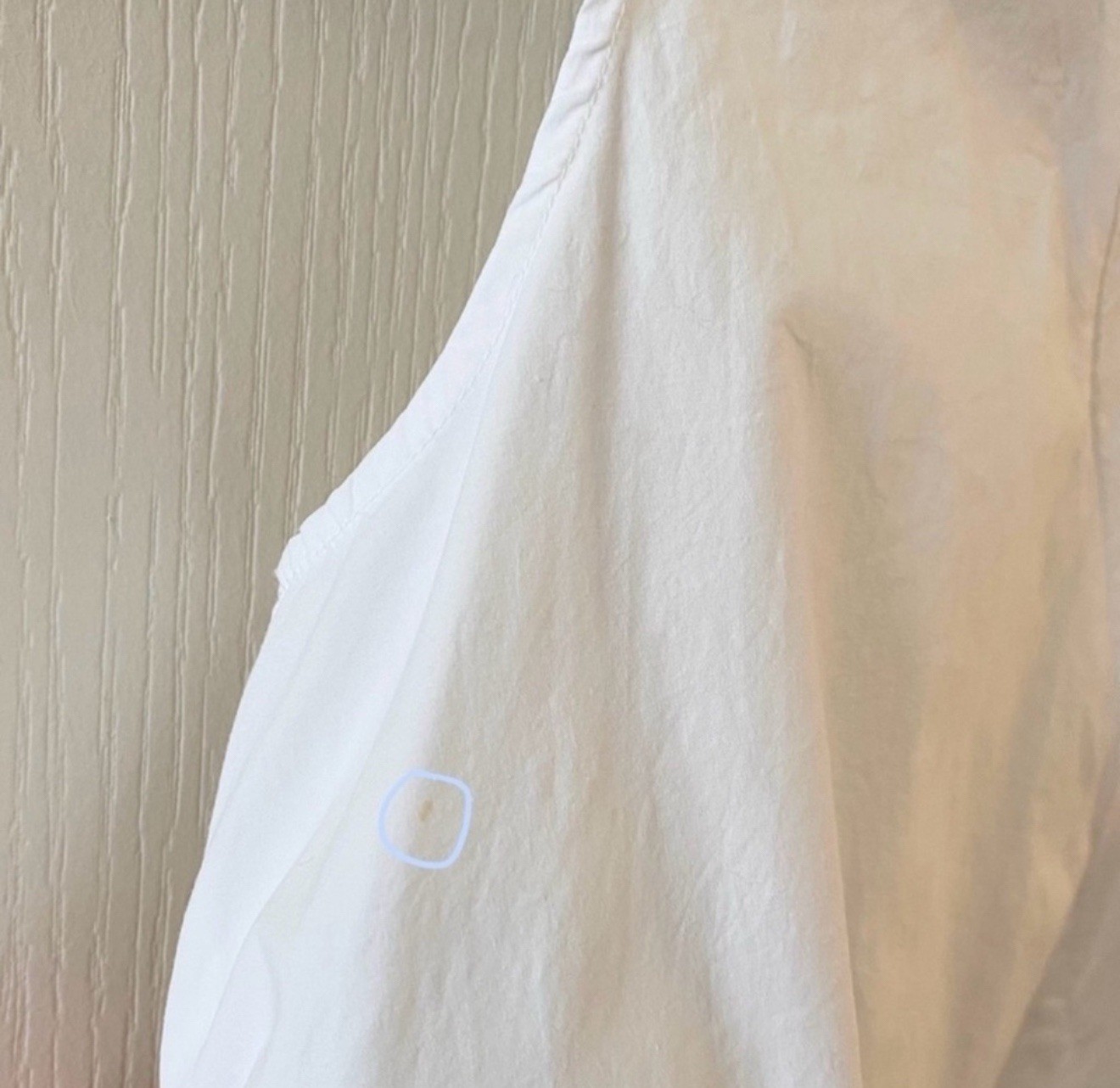 COS Voluminous Poplin Sleeveless Dress in White – EU 32