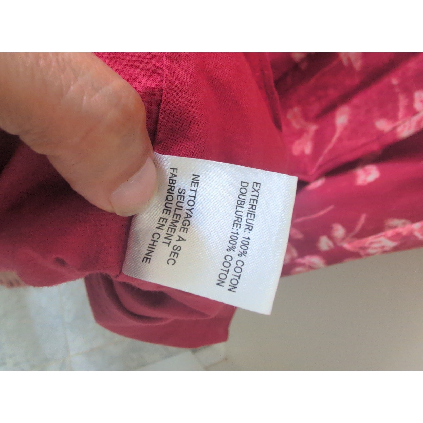 Sea New York Merlot Monet Smocked Dress size 8