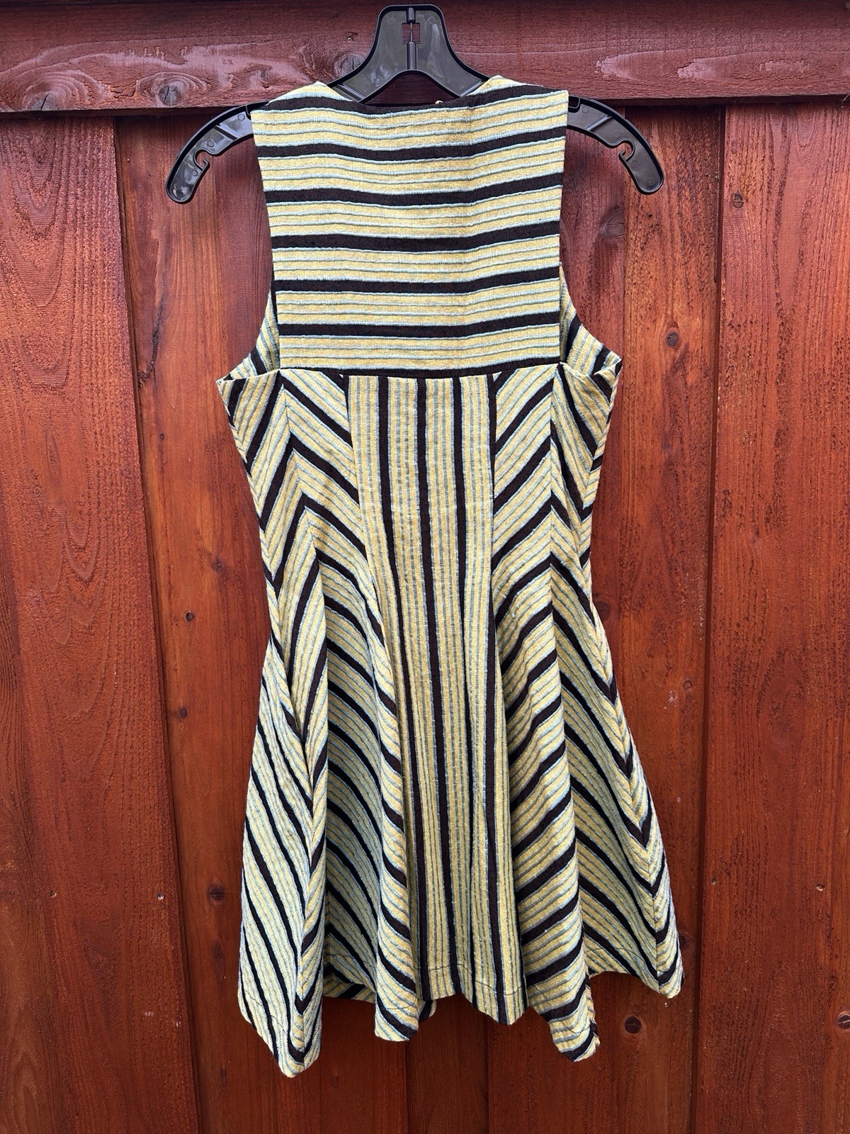 Opening Ceremony Striped Flare Dress Size 2 Skater Style Sleeveless