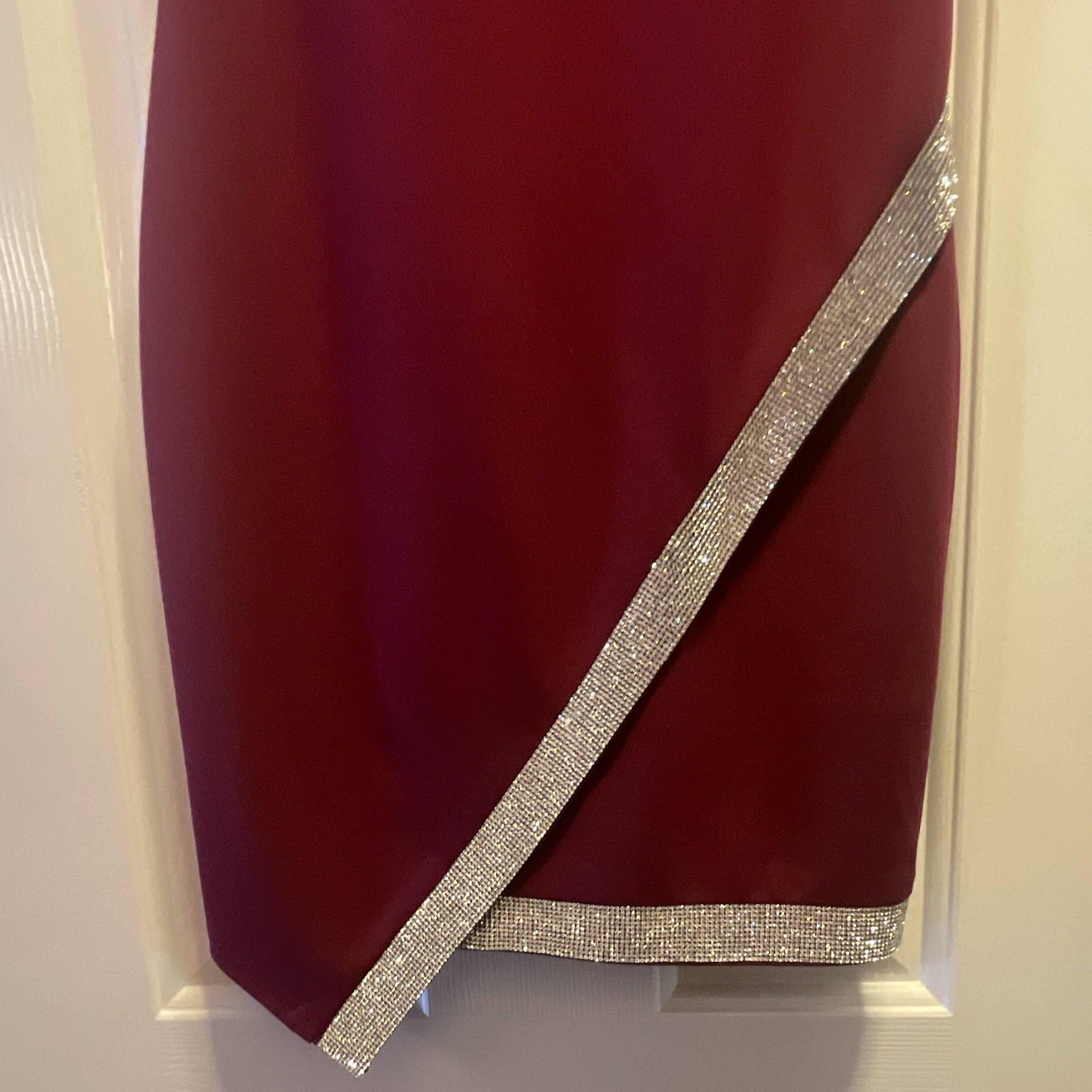 BCX Junior Red Dress Size 1 Fit & Flare Spaghetti Strap