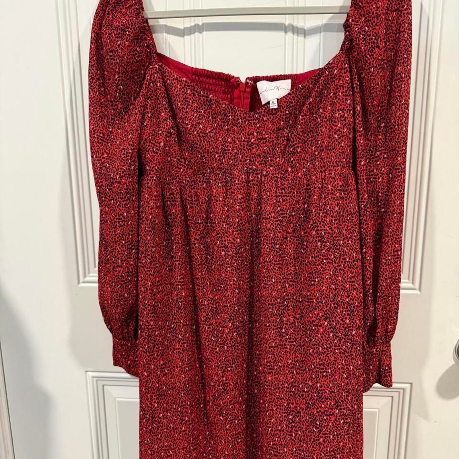 Nordstrom Women’s Red and Burgundy Dress