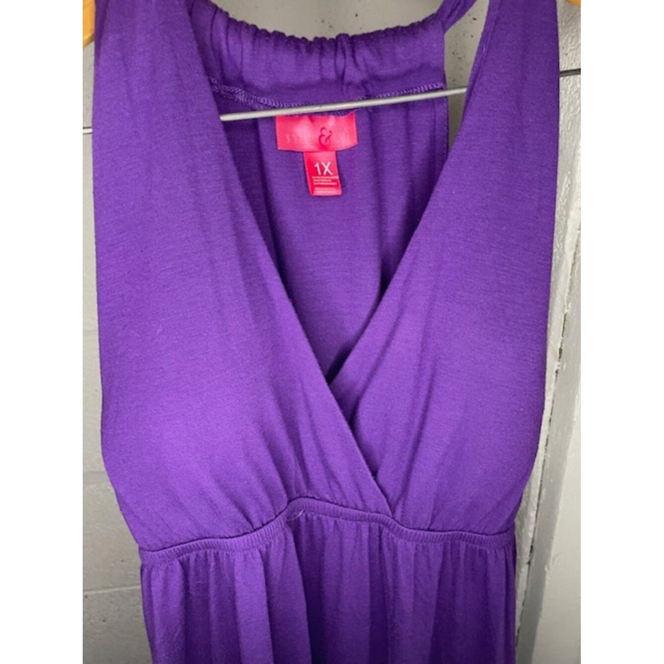 Mix & Co. Purple Maxi Dress