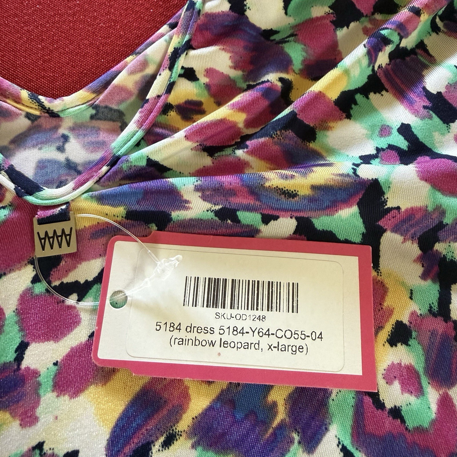 Wicked Weasel Mayflower Rainbow Leopard 5184 Dress