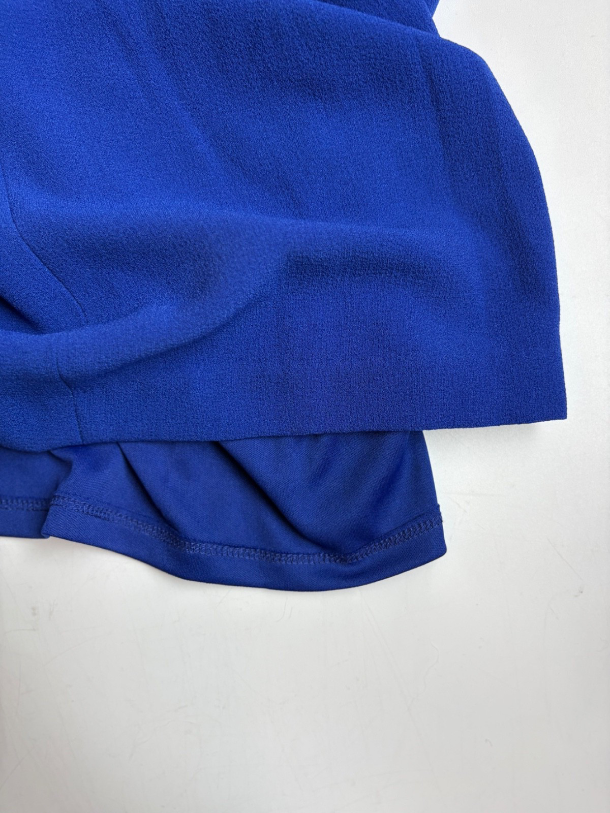 Sangria Women’s Cobalt Blue Ruffle Sleeve Sheath Dress Size 12 NWT Cocktail
