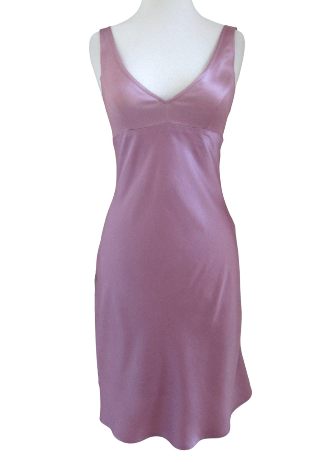 vtg y2k MARIA BIANCA NERO stretch satin slip dress sz S