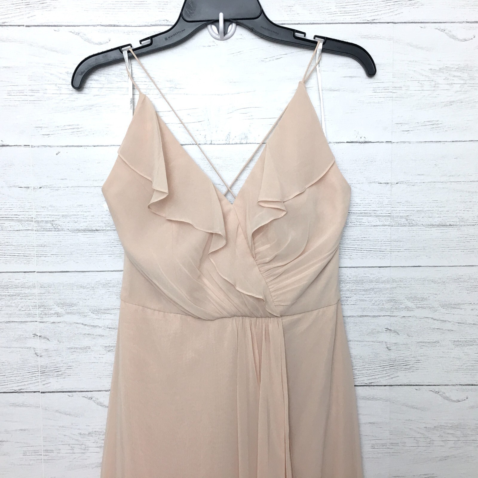 NEW Jenny Packham Gown Blush Pink Full Length style JP1006 size 6