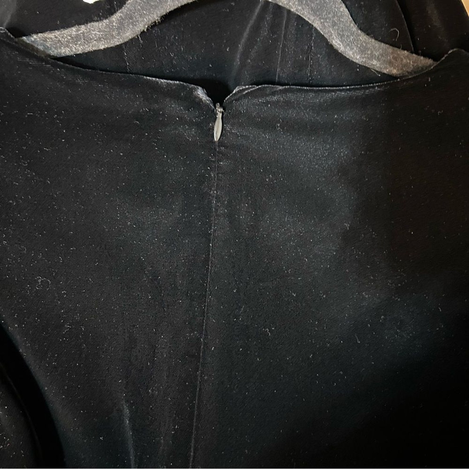 J. Crew Collection Velvet Jeweled Button Front Mini Dress in Black Size 14 Party