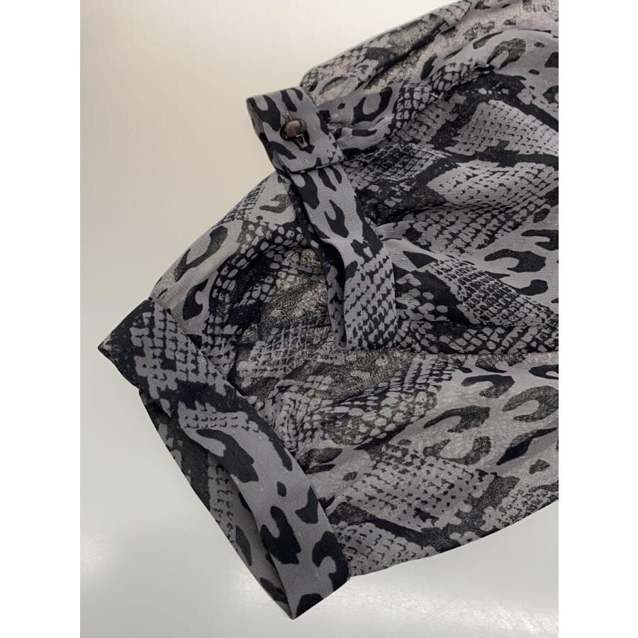 HYSTERIC GLAMOUR Gray Leopard Tunic Dress FREE Polyester Auth