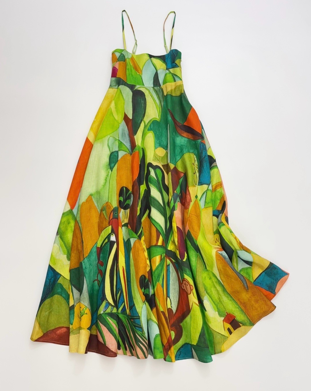 Alemais 26 Spring/Summer Elegant Mokshini Strap Print Dress