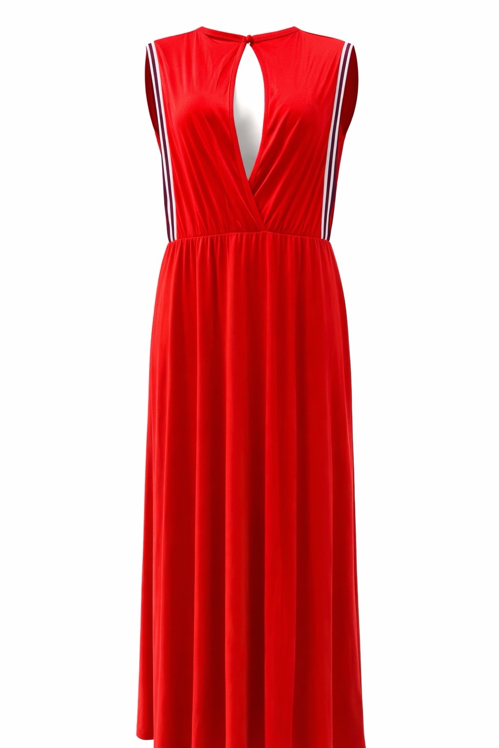 Aniston women’s summer dress ladies’ dress maxi dress red New size 42 44 48