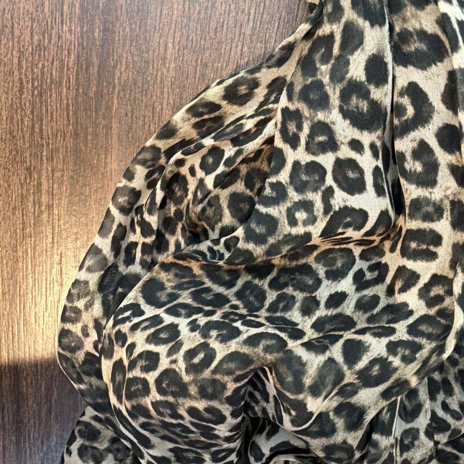 The Kooples Women’s Classic leopard Print Designer Maxi Dress Size 1 Us size S
