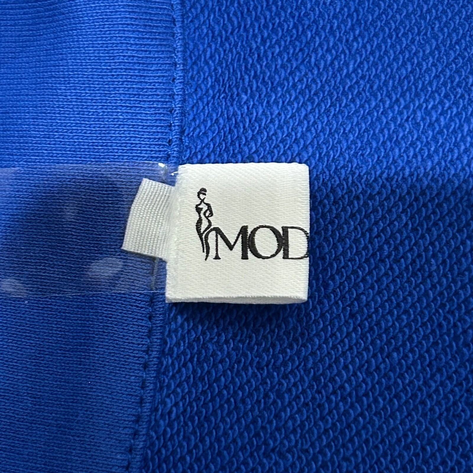 Modesees Sports Cotton Blend Half-high Collar Zipper Loose Maxi Dress MDA3197G9Y