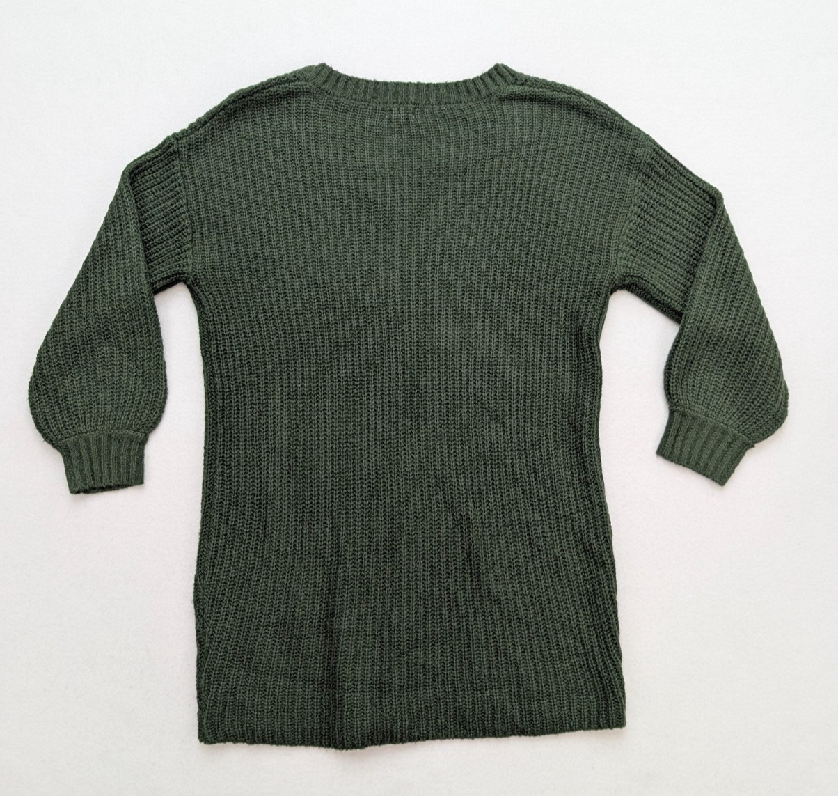 Mi Ami for Francesca’s Women’s Sweater Dress Size M Green