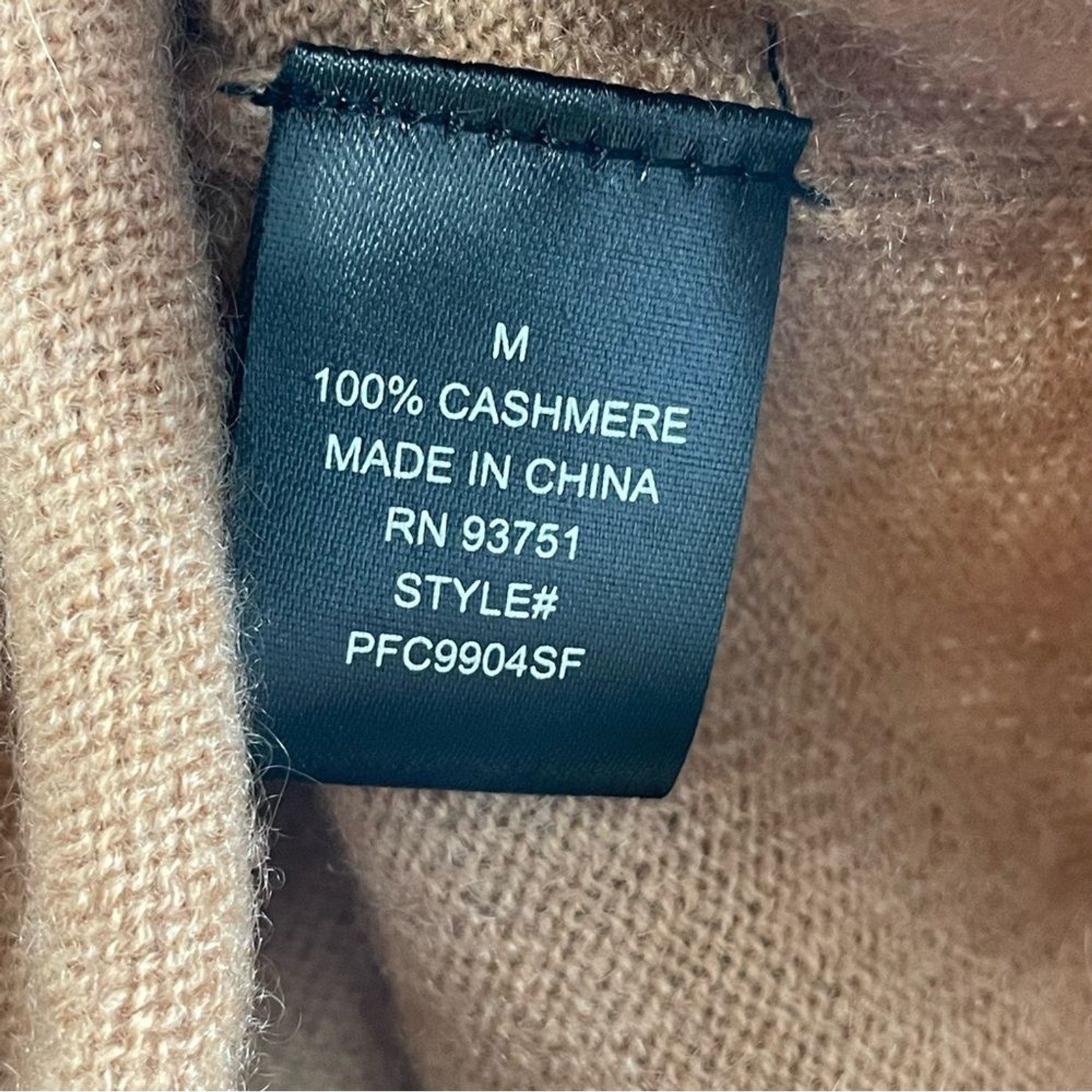 NWT LUSSO CASHMERE 100% Cashmere Sweater Dress MEDIUM Pumpkin Blaze Colorblock
