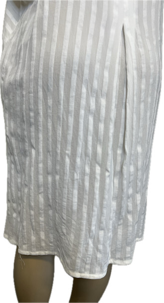Gershon BRAM Rachine Midi Asymettrical Relaxd Shift Semi-Sheer Dress size XL NWT