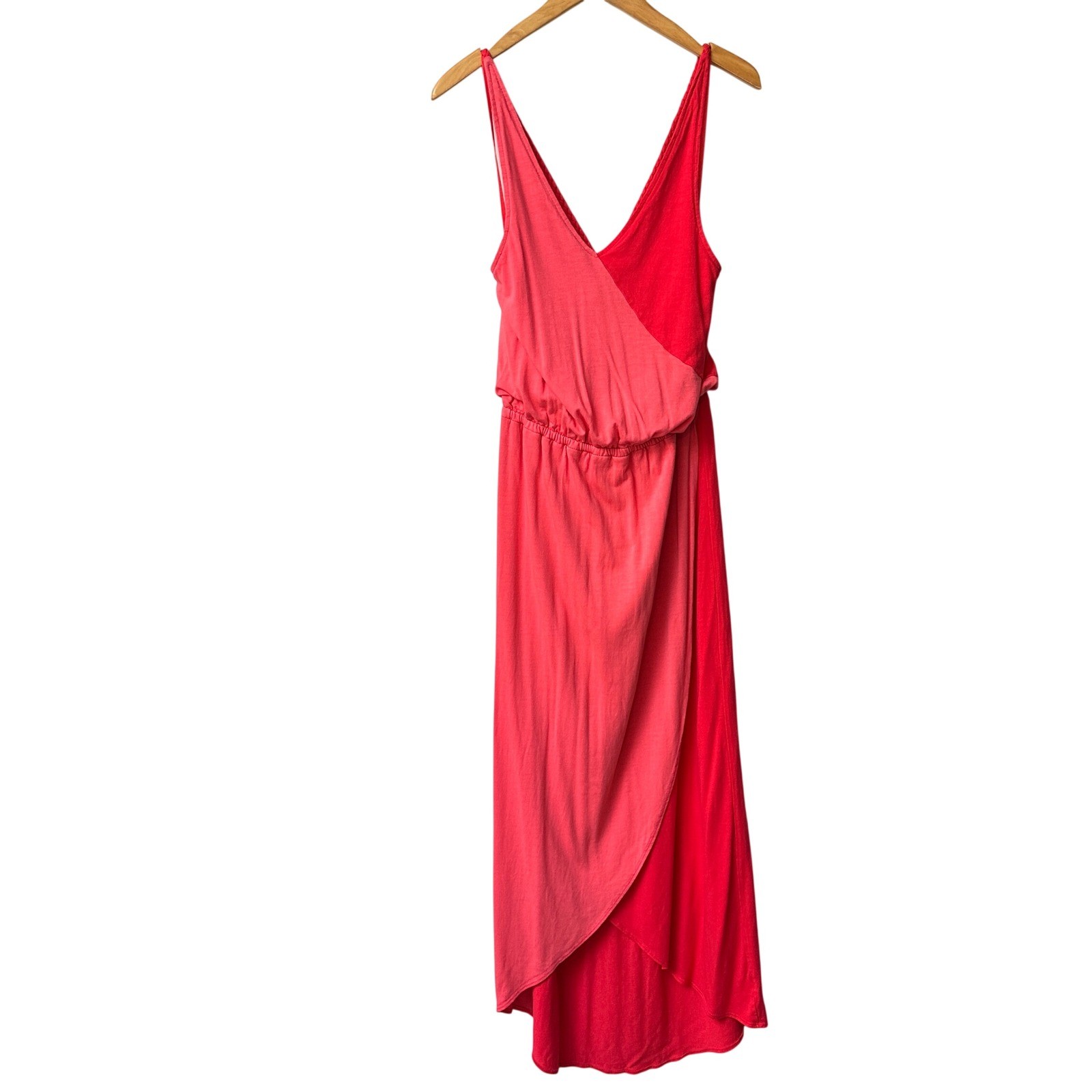 Mossimo Colorblock Maxi Dress Womens Size MED Braided Straps