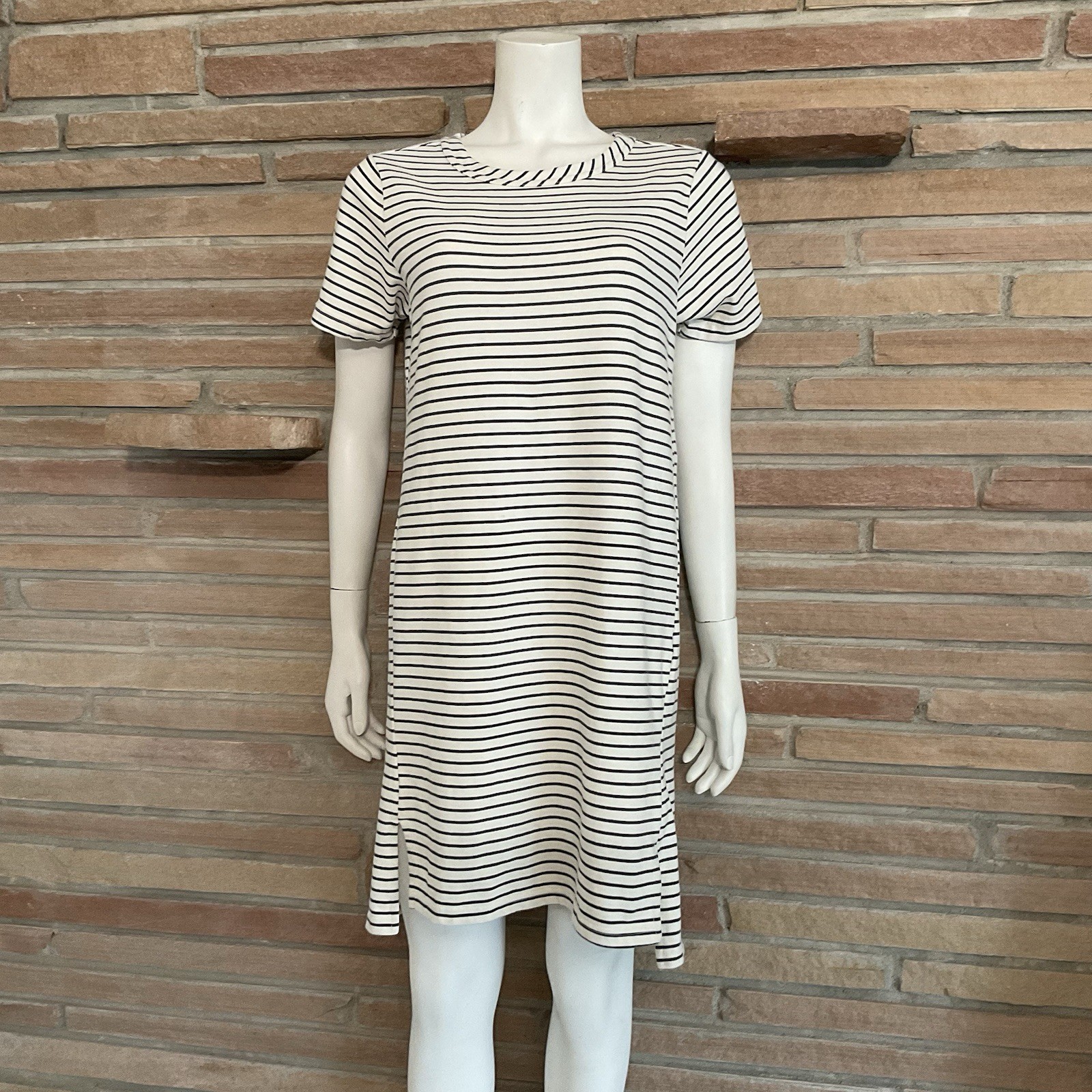 Buffalo David Bitton Striped Tee Shirt Dress Small