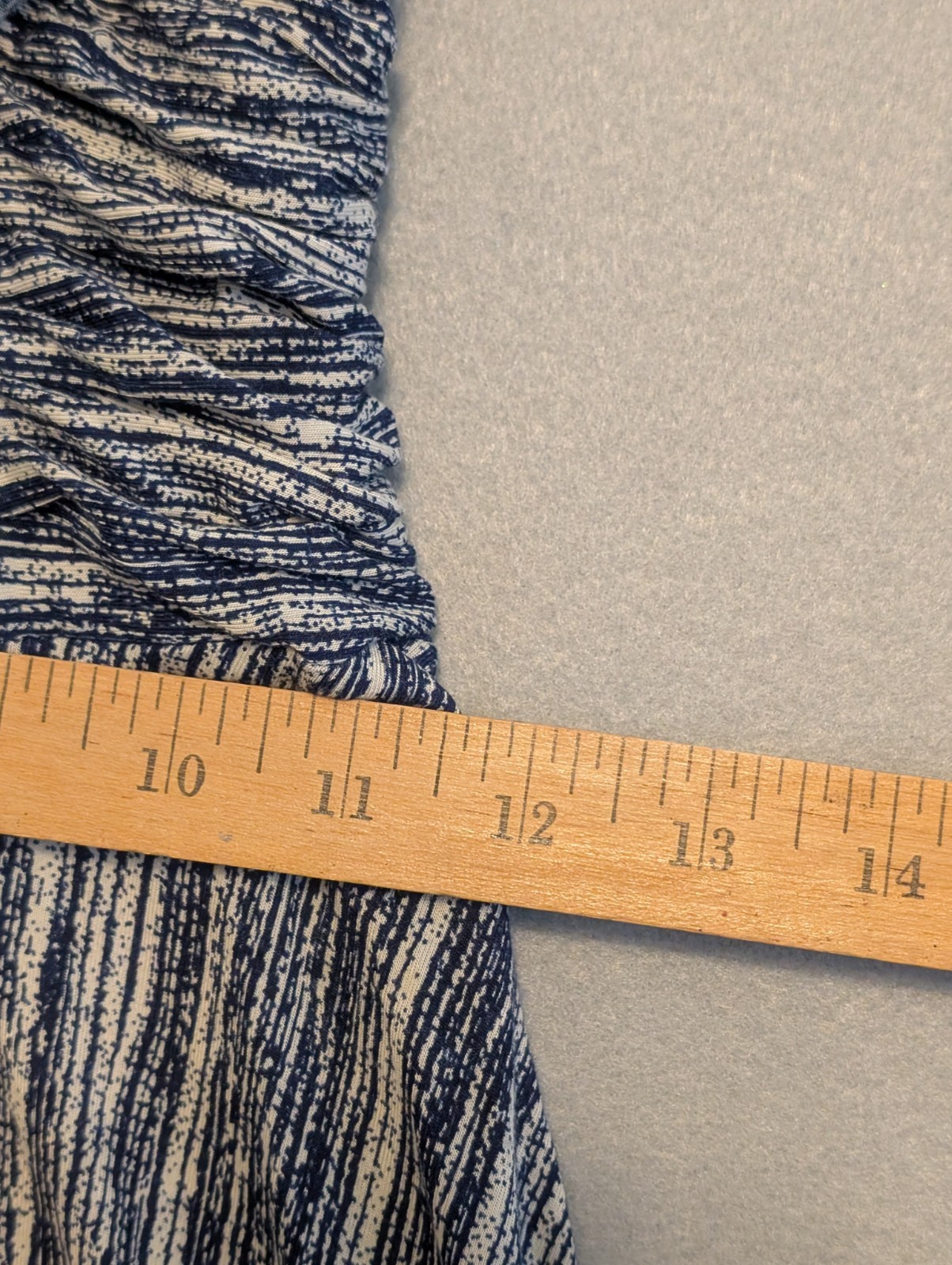 Anthropologie Plenty By Tracy Reese Drape Dress Womens S Blue White Asymmetric