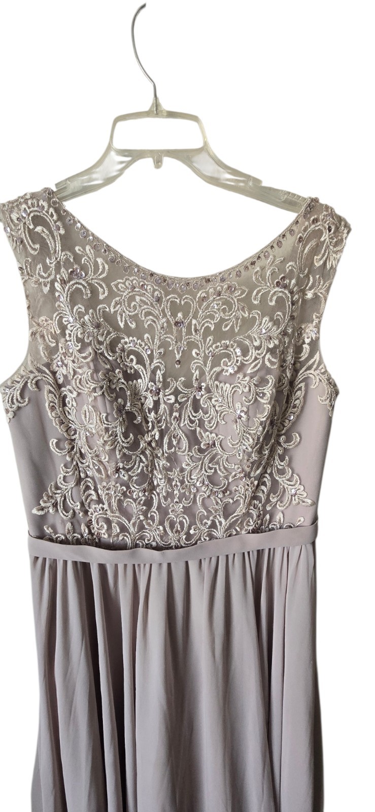 Title: Morilee Madeline Gardner Style 21360 Beaded Lace Illusion Chiffon Formal