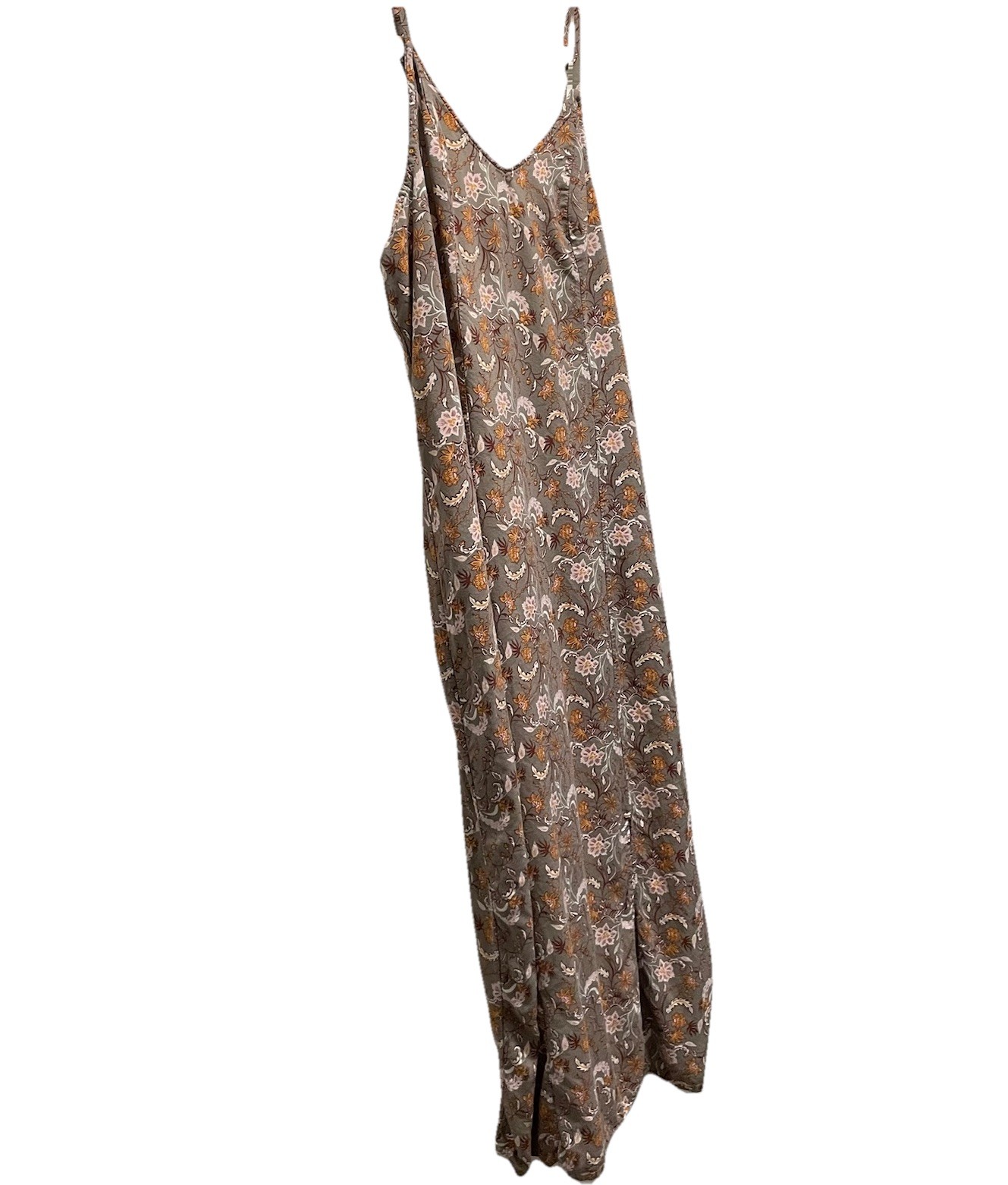 Wallflower Maxi Dress Large Festival Strappy Boho Peasant Paisley