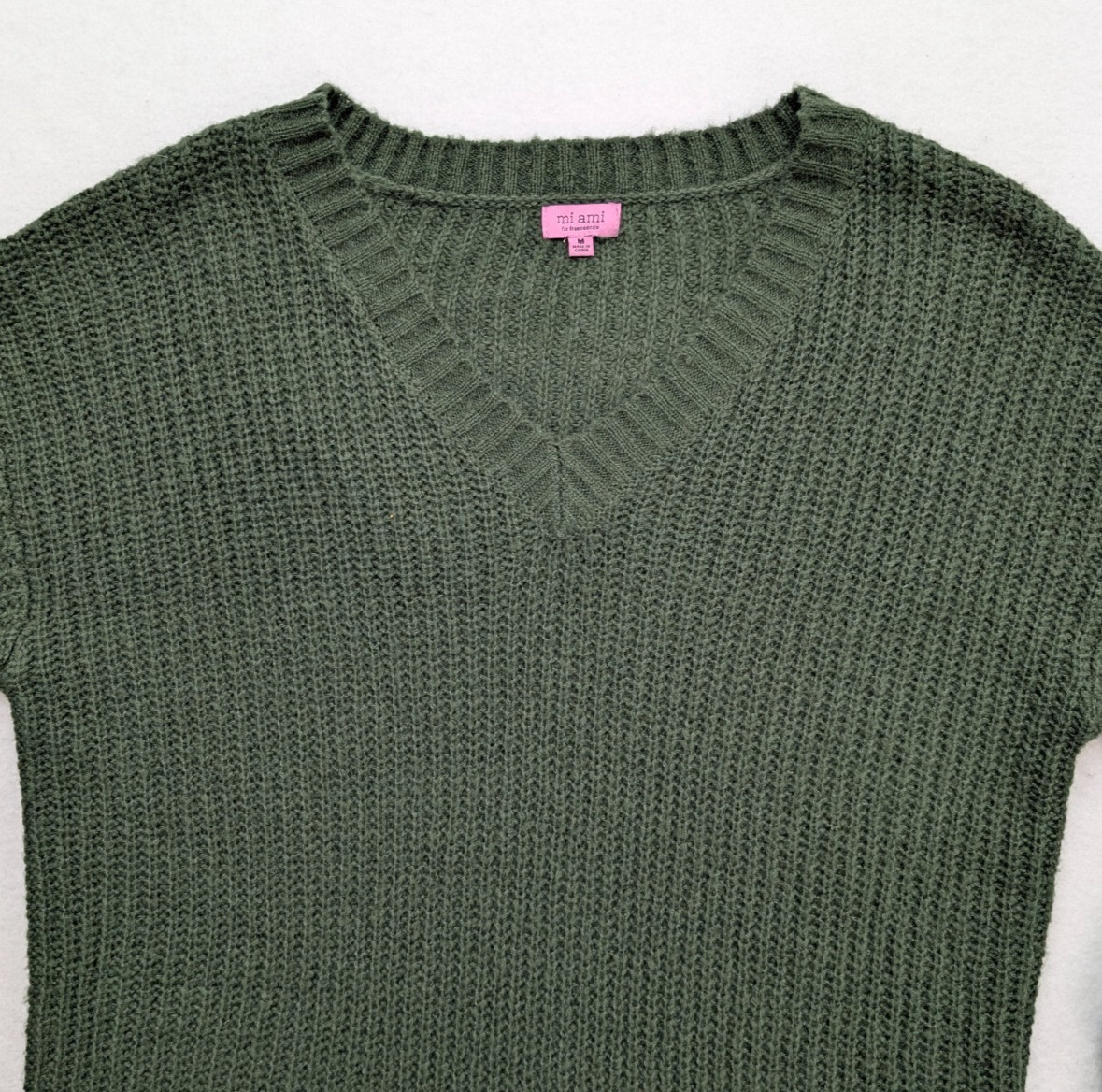 Mi Ami for Francesca’s Women’s Sweater Dress Size M Green