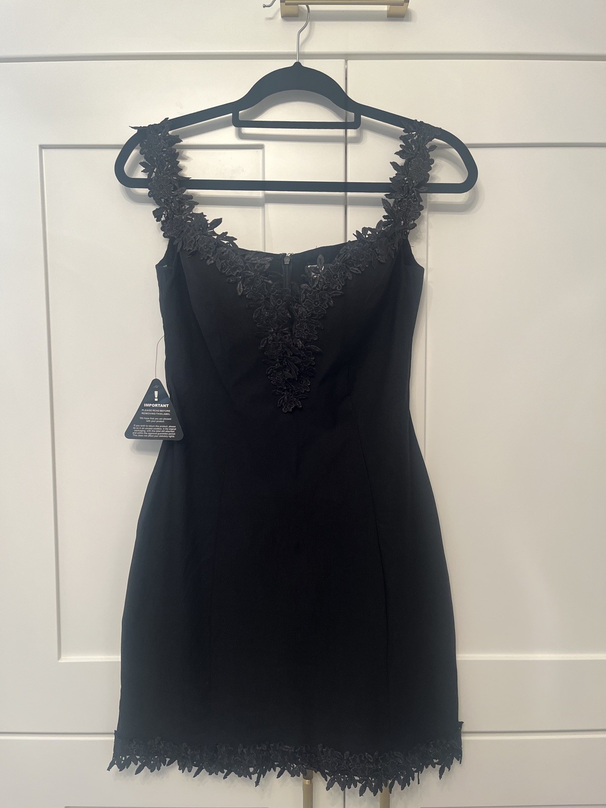 Rare London Party Dress – Black – Plunge – Size 14 – BNWT little black dress