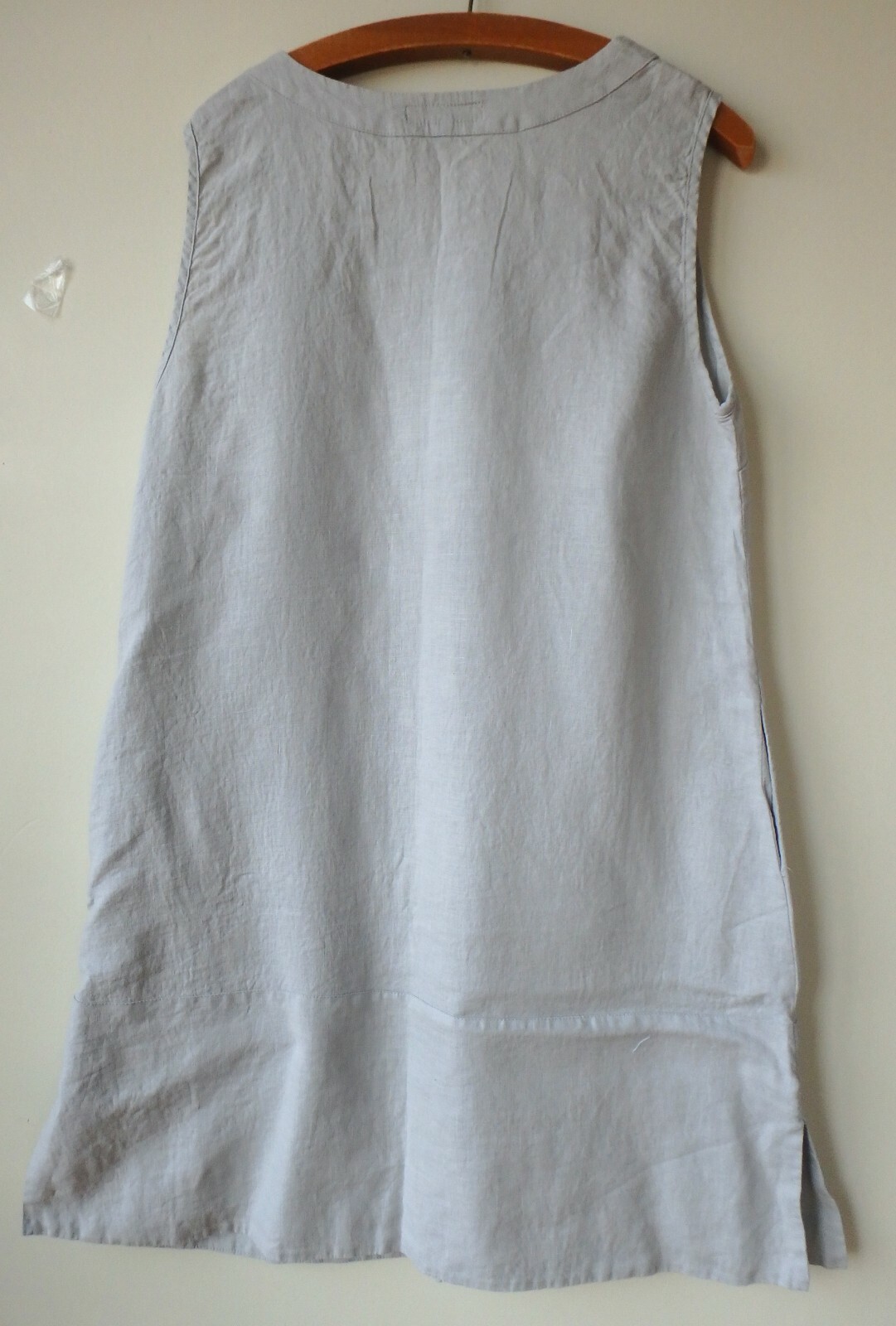 FLAX Designs LINEN DRESS S & L NWT Marigold Layer GReY