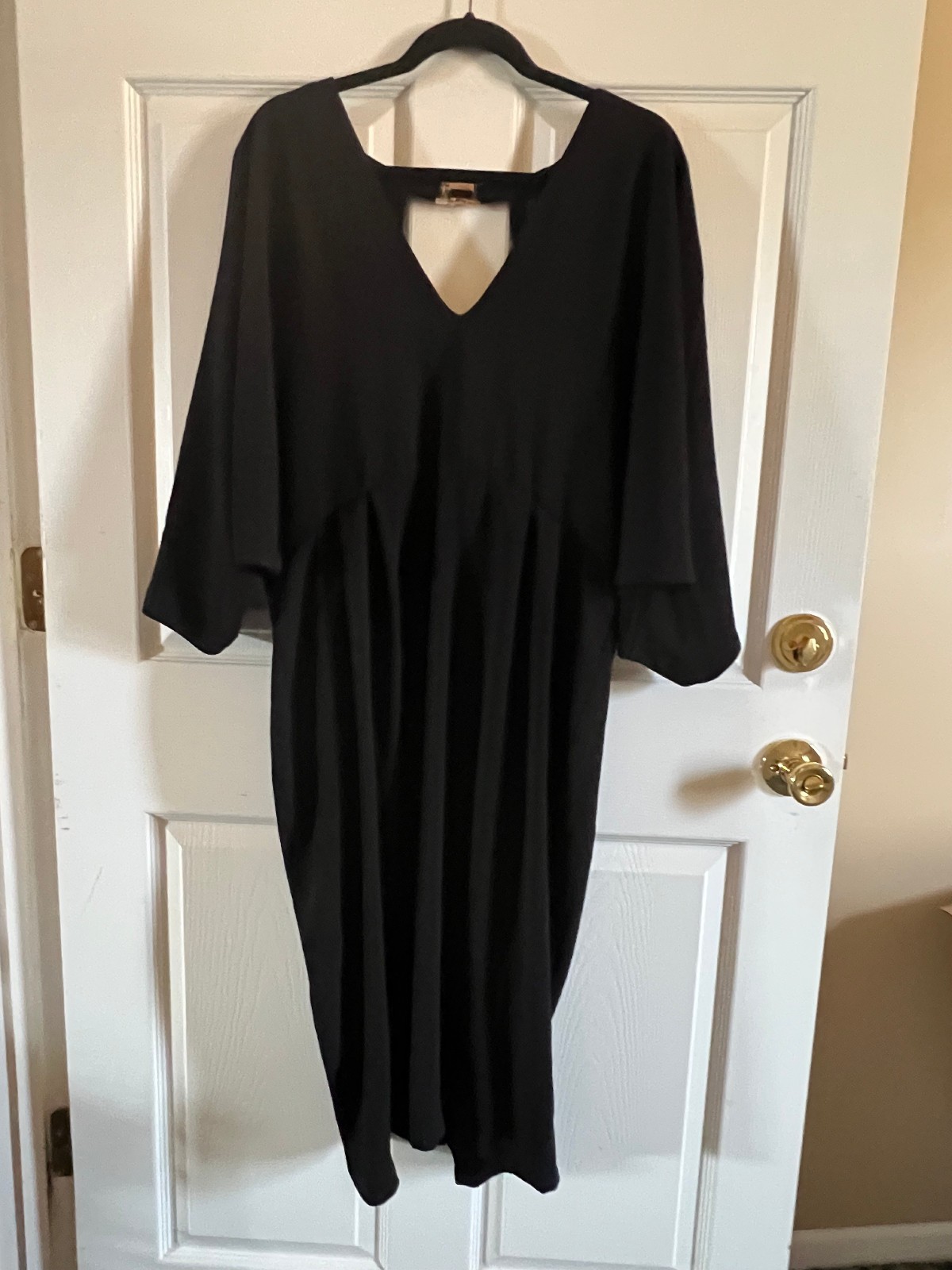 ASOS Black Bat Wing Dress Size 14 US
