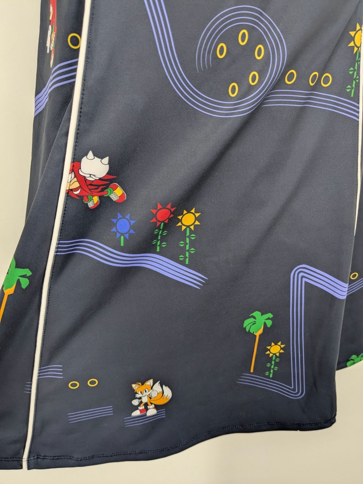 Sonic The Hedgehog Athletic Dress Built In Shorts Gamer Stretch Cosplay Large