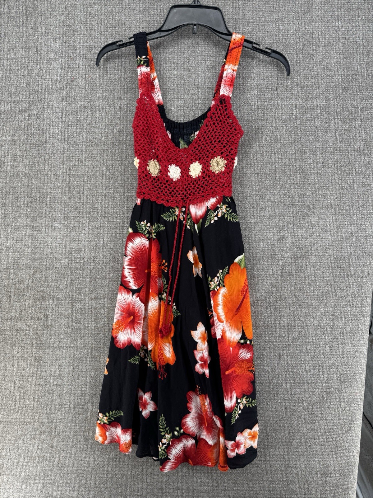 Dress Spring Floral Design Size Unknown, See Measurements
