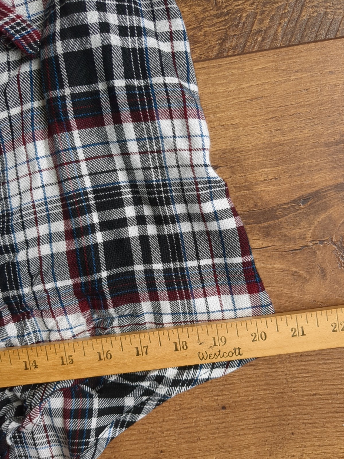 Aqua Womens Sz S Multi Plaid Collared Roll-Up Sleeve Shirt Dress