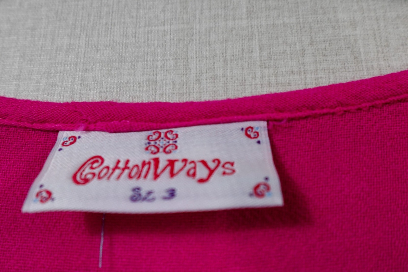 CottonWays, Dress, 2X (label says 3X, but runs small), Cotton