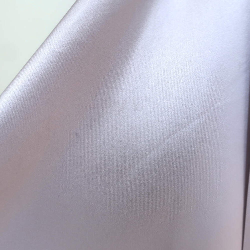 Zimmermann Blouson-Sleeve Mini Wrap Dress Lavender Silk Satin Size 2