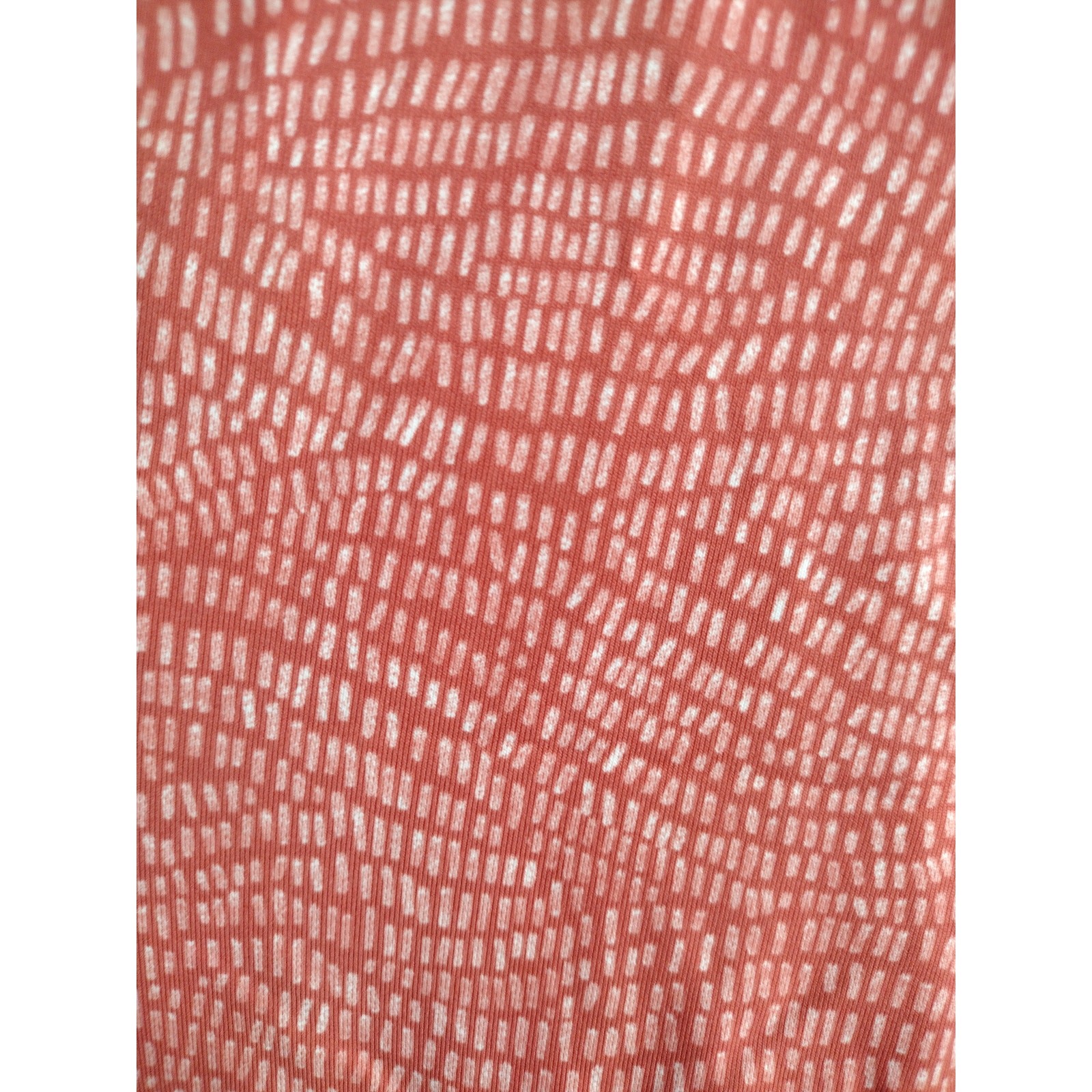 Southern Tide NEW Carley Wave Print UPF Performance Dress Faded Brick Womens XL
