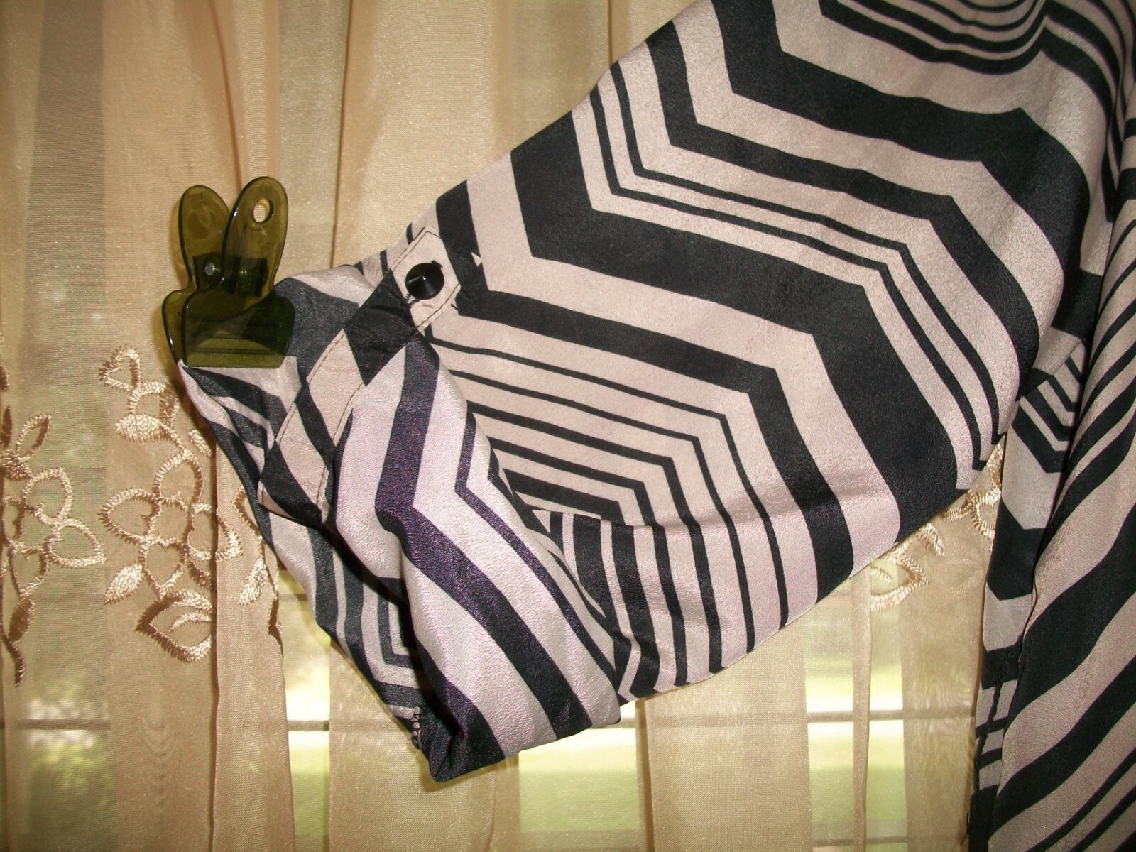 NOBO~NO BOUNDERIES BEIGE BLACK SHORT CASUAL SUMMER DRESS~JRS XL~15/17~ROLL TAB~
