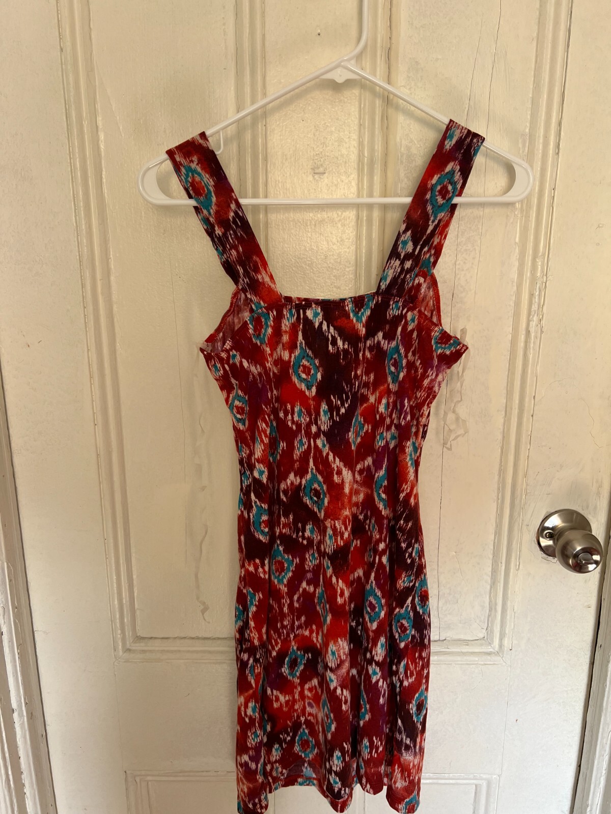 L8ter Dress Multicolor Sleeveless Mini Size S NWT