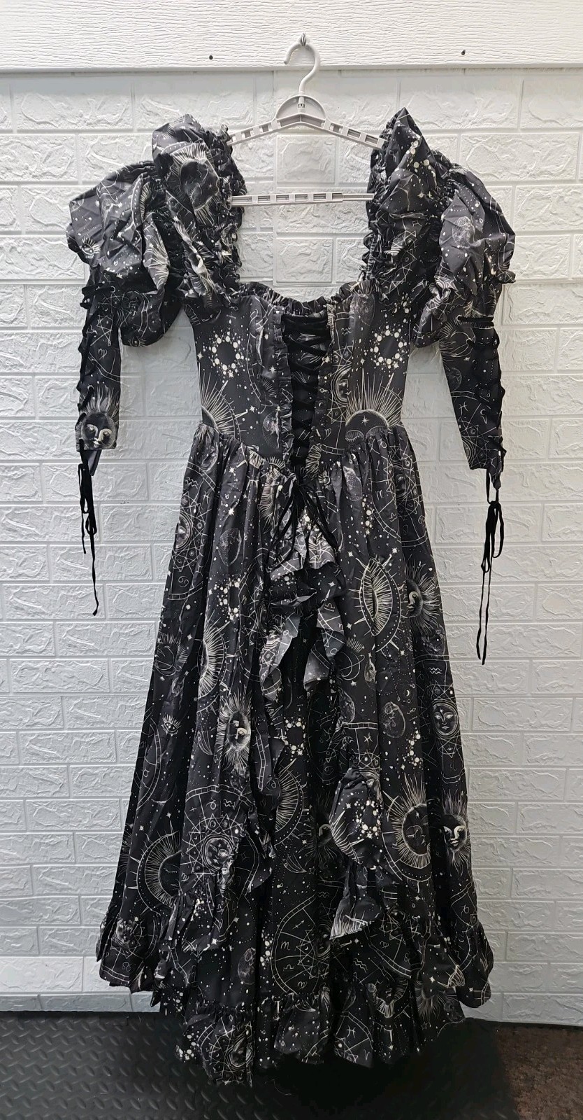 New Fanciful Doll Crown Of Hecate Witchery Gown Sz 8/S