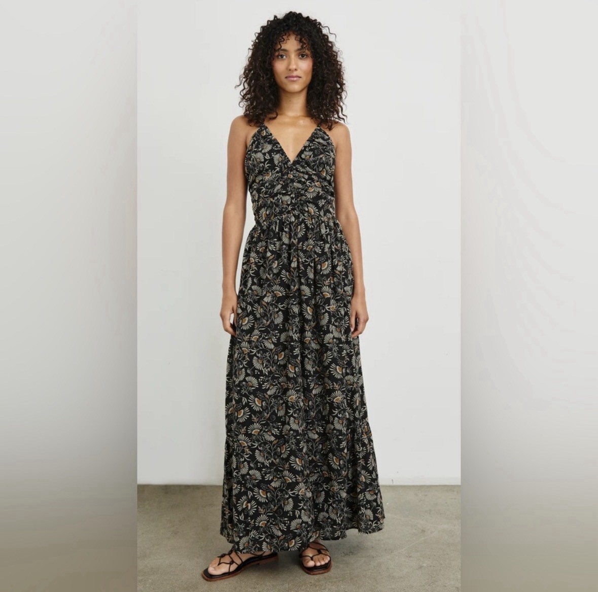 Rails Palm Dress in Cassia/Size Medium