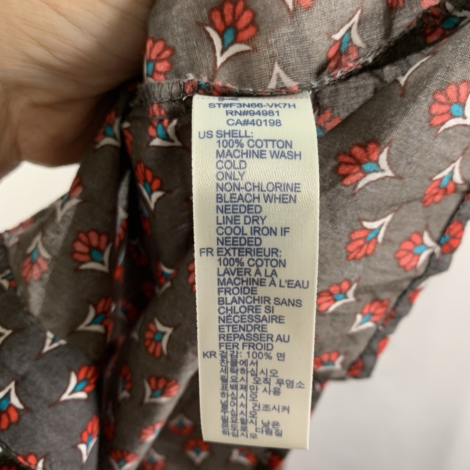 Y2K Cotton Button Front Tunic Dress Top Sz M Boho Festival Preppy Square Neck