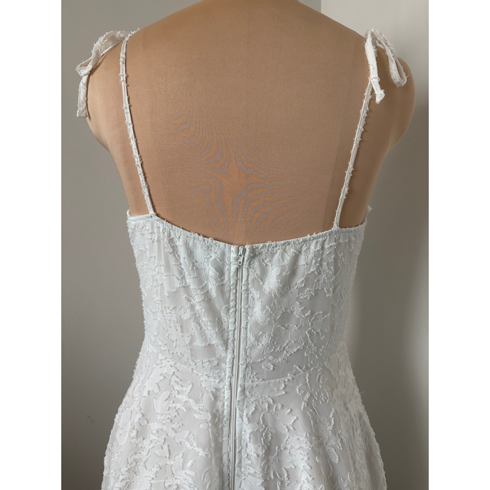 Bustier Corset Style Fit & Flare Sz M Coquette Bride Elopement Boho Fairytale