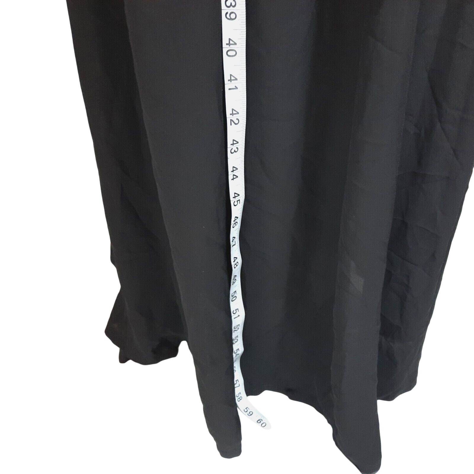 Halter Sheer Strappy Open Back Maxi Dress Large Black Whimsigoth Dark Romantic