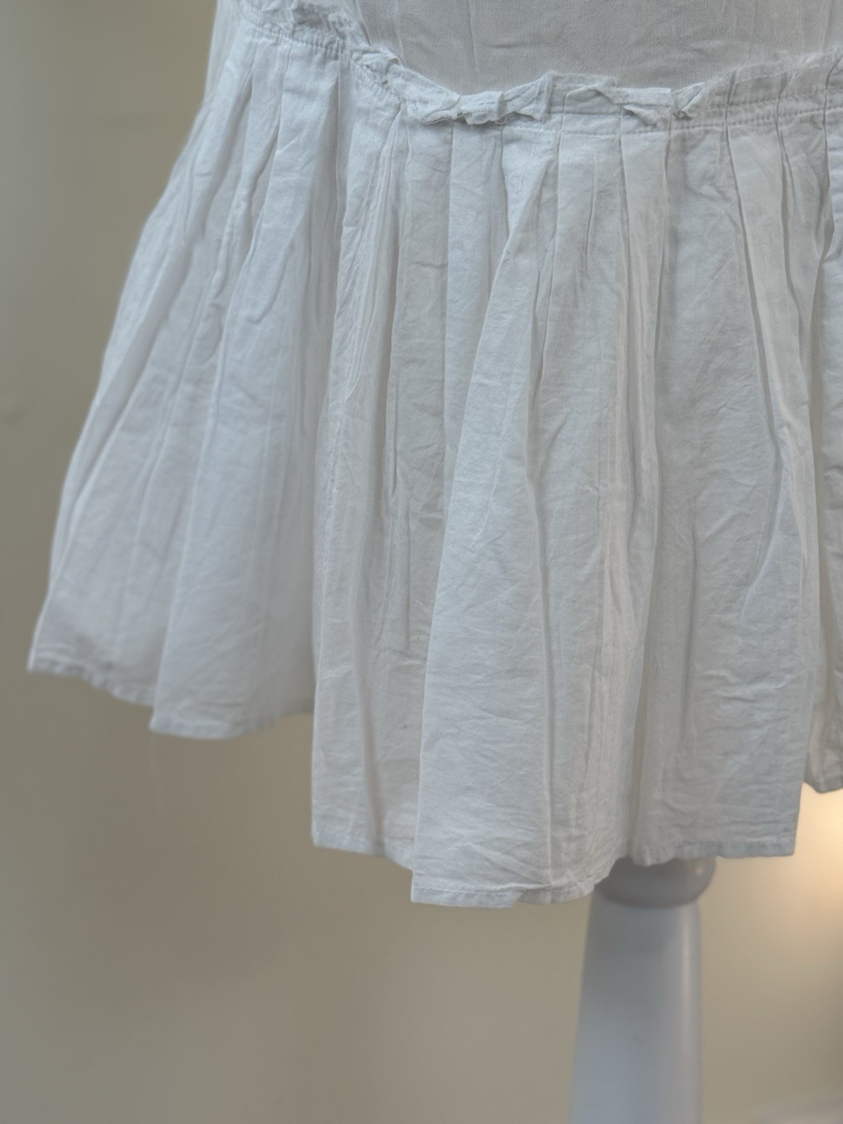 100% Cotton Slip Dress Adjustable Strap Midi Dress Minimalist Cotton Summer