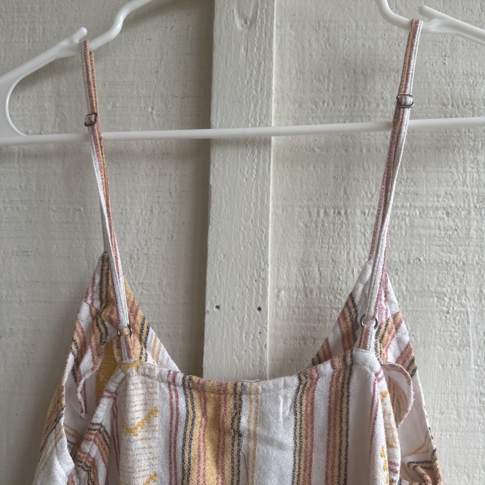 Rip Curl Boho Striped Spaghetti Strap Sundress Small