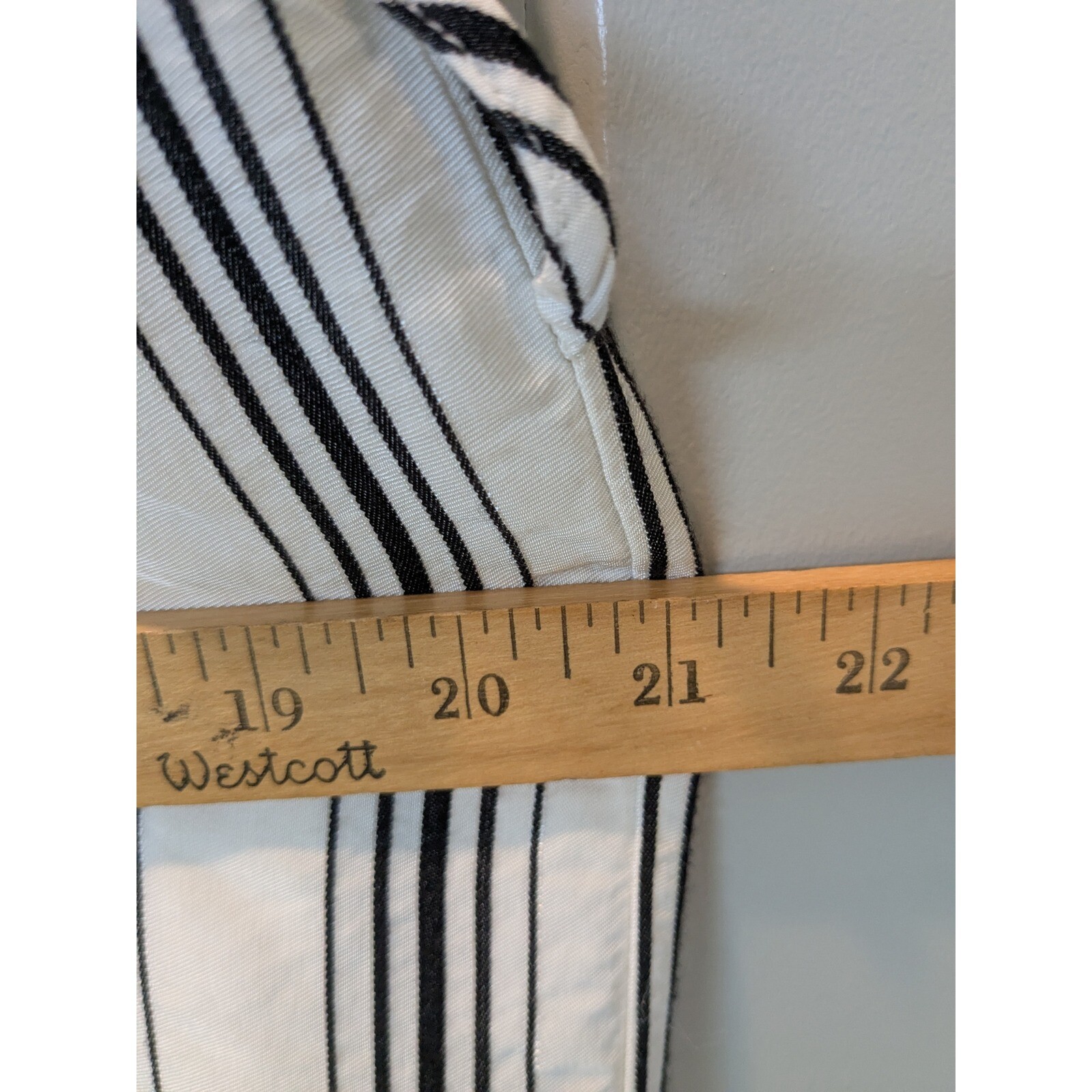 Maeve Anthropologie Ester Striped Midi Dress Sleeveless Button Front Casual 10