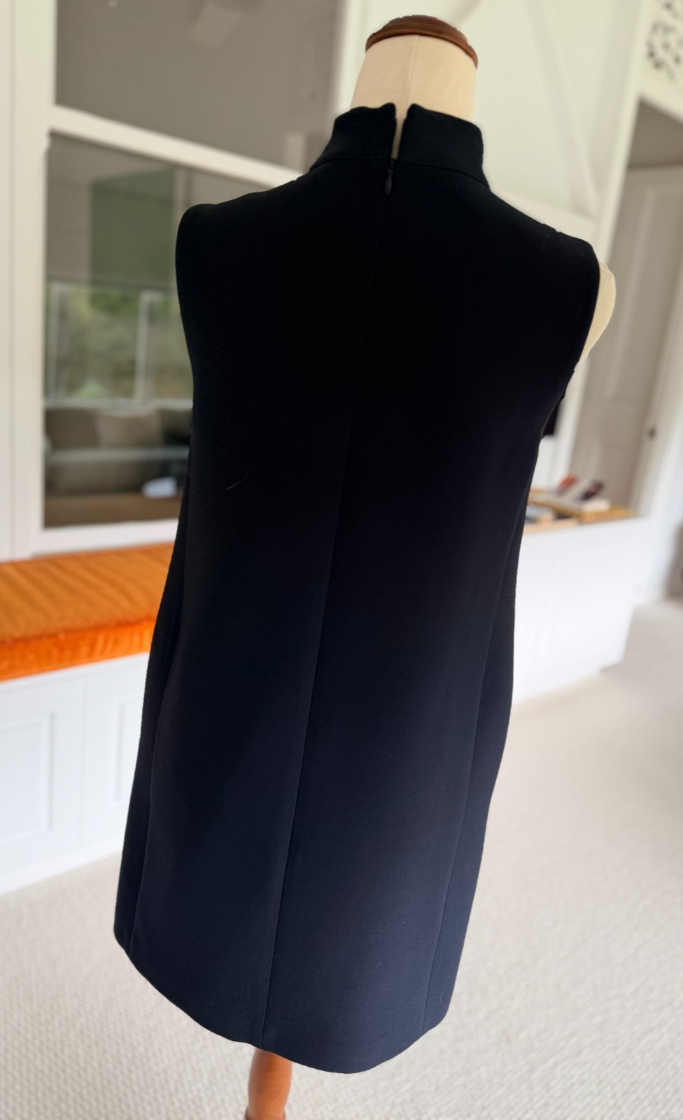 Christian Dior Black High neck Sleeveless Dress – CD Buttons