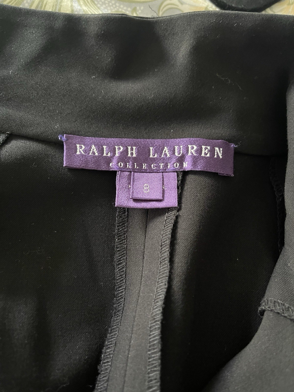 Ralph Lauren Collection Purple Label Halter Dress Size 8