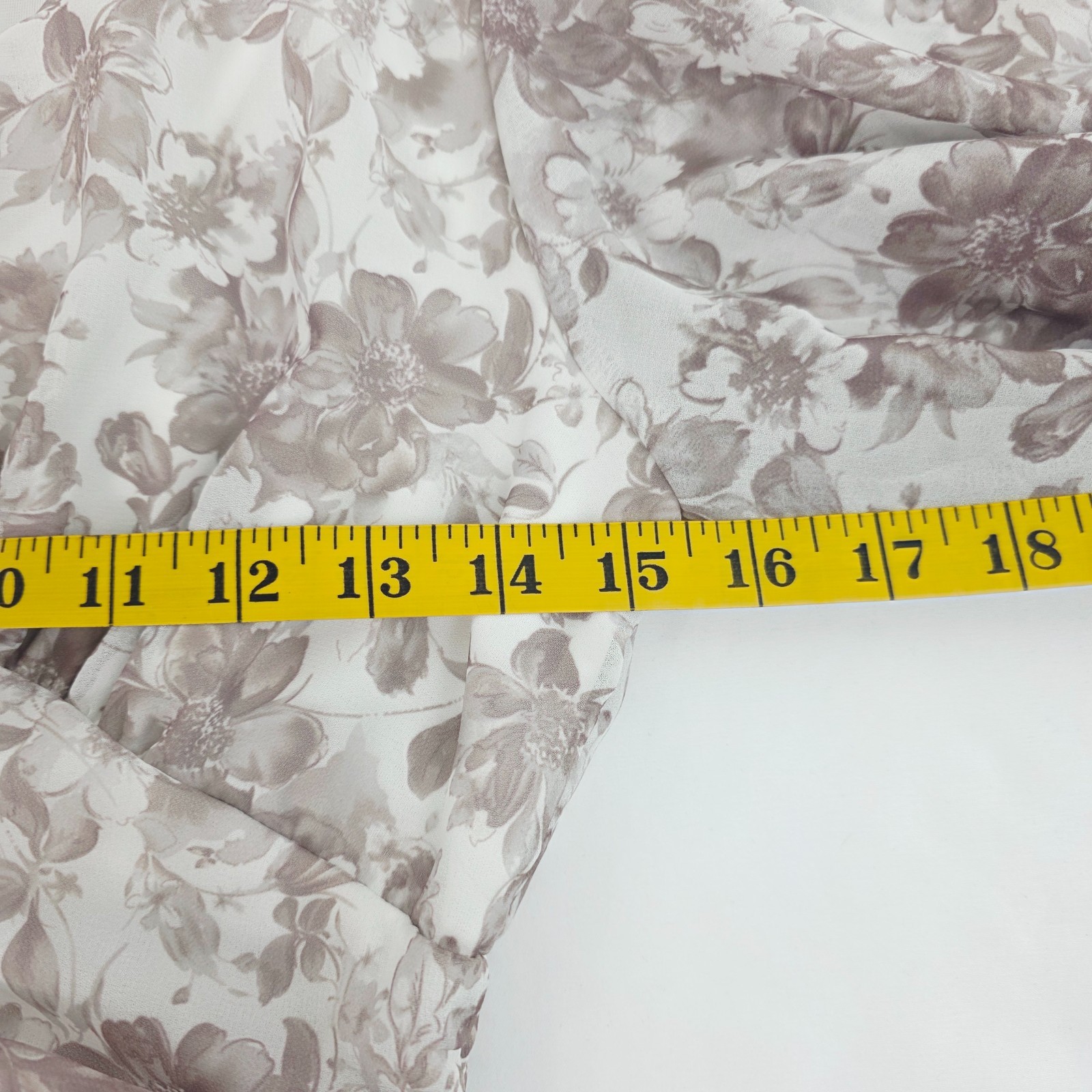 Altar’d State Prairie Floral Cuffed Puff Sleeve Maxi Dress Medium Tiered Cottage